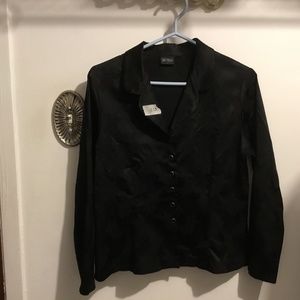 Women’s leather jacket. Blouses, skirt and 2 jackets